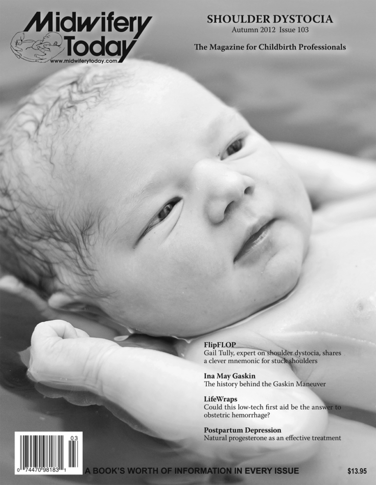 Midwifery Today Issue 103