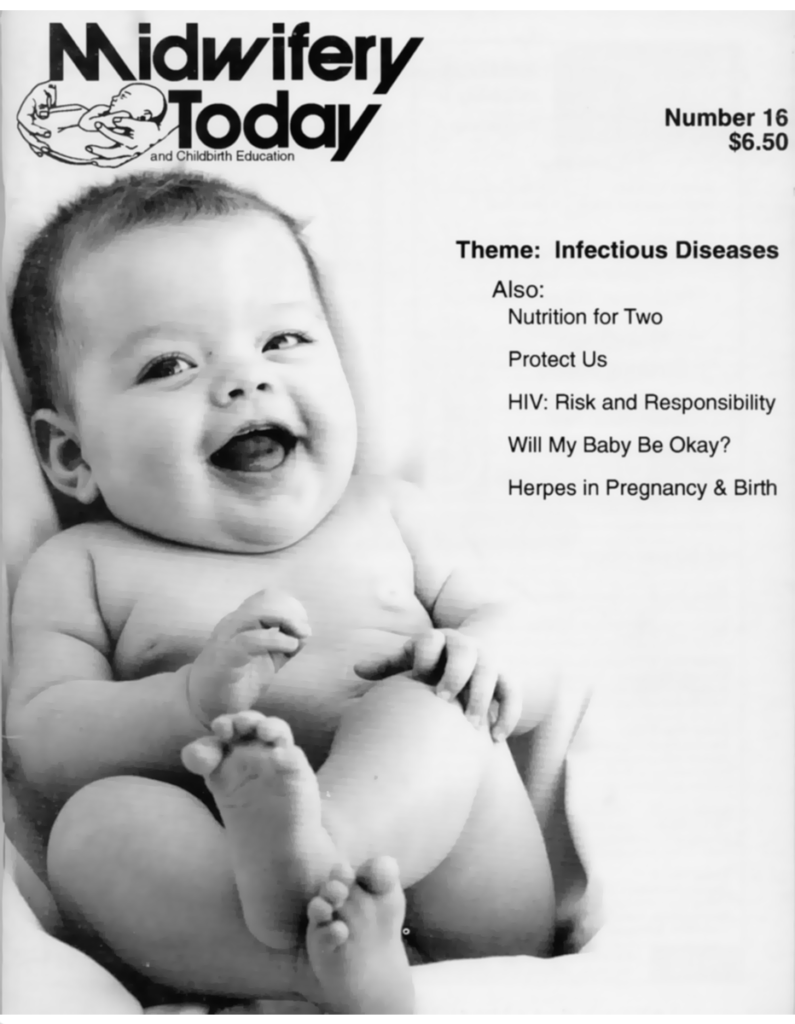 Midwifery Today Issue 16