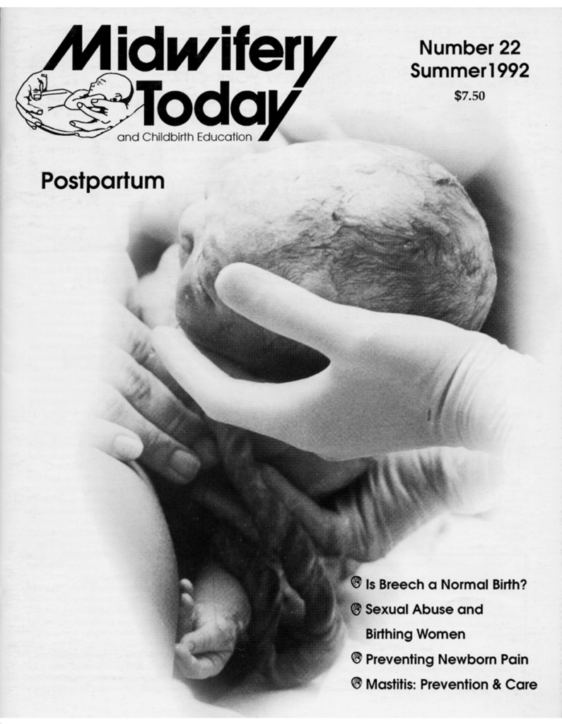 Midwifery Today Issue 22