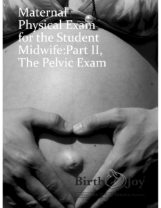 Maternal Physical Exam For The Student Midwife Part II DVD