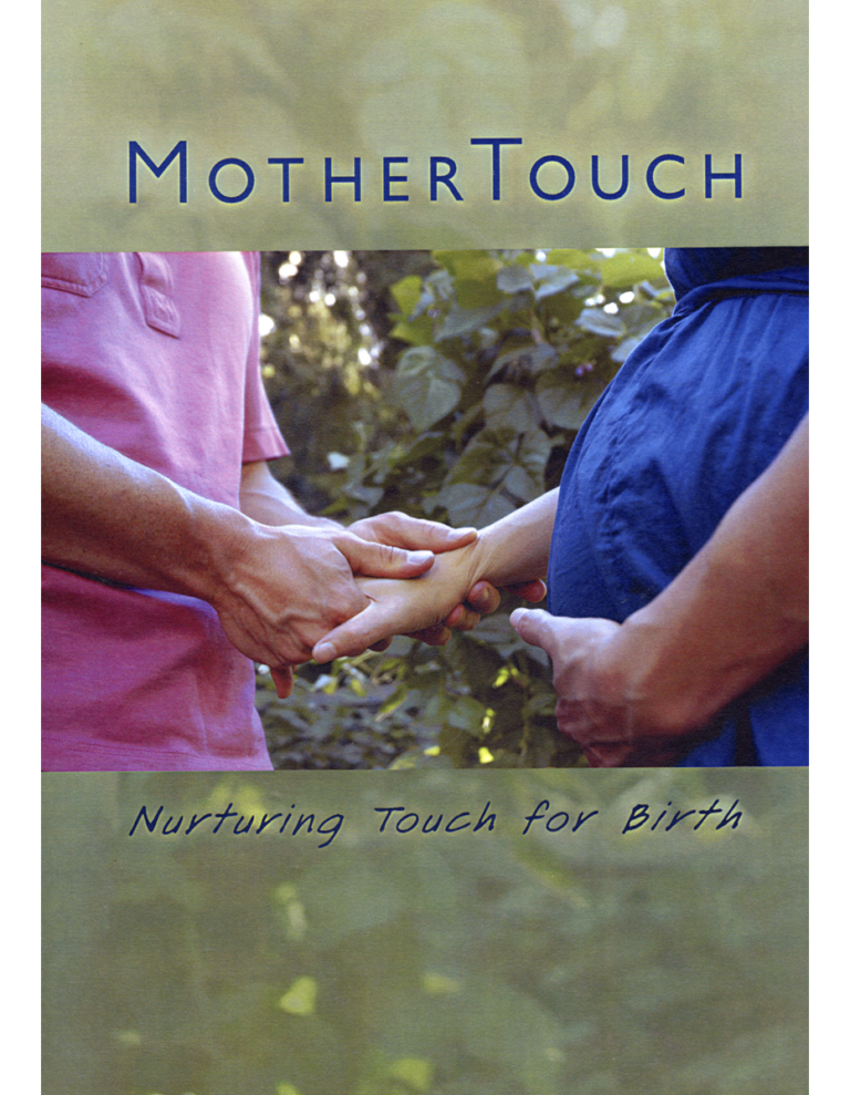 Mother Touch Nurturing Touch For Birth DVD