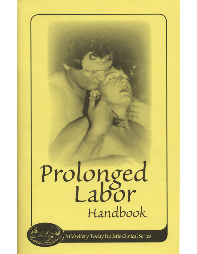 Prolonged Labor Handbook