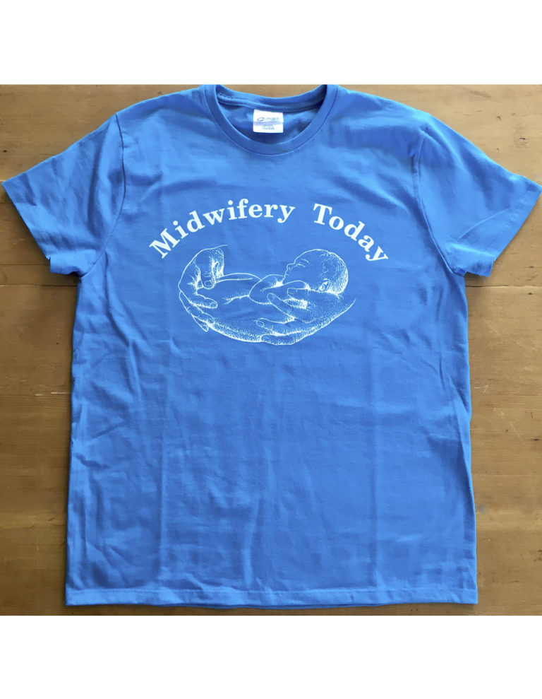 Turquoise Midwifery Today Logo T-Shirt
